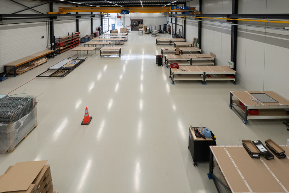 Kunststofvloeren, Gietvloeren, Deventer Soldicoat, sfeerbeelden, eindresultaat