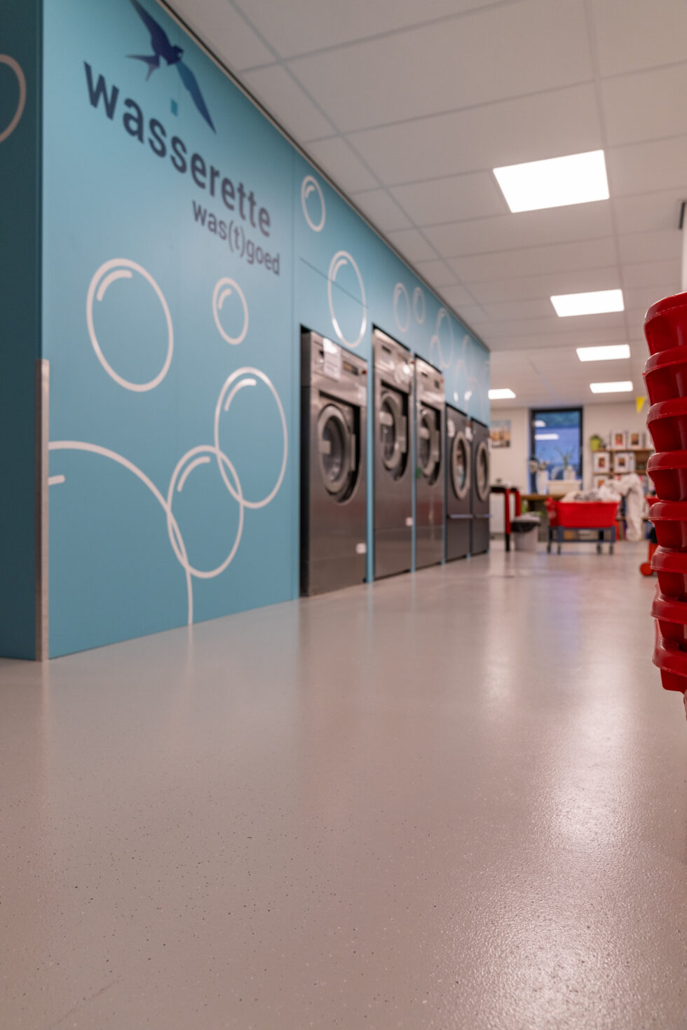 Kunststofvloeren, Gietvloeren, Deventer Soldicoat, sfeerbeelden, eindresultaat