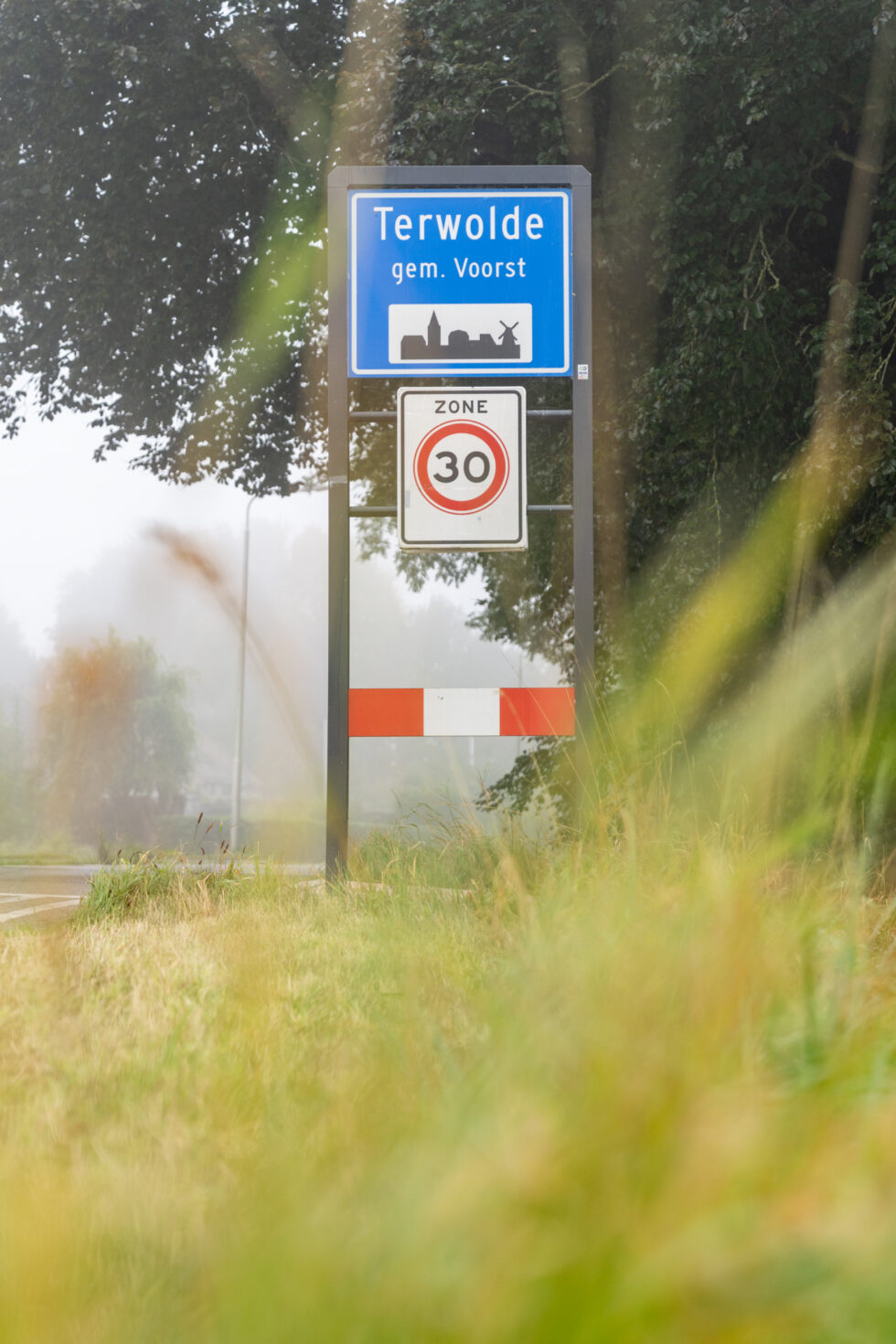 Plaatsnaambord Terwolde gefotografeerd - projectfotografie